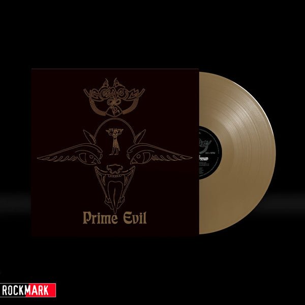 PRIME EVIL (GOLD VINYL) by VENOM Vinyl LP RMLP006G - punk to funk heaven