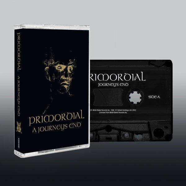 PRIMORDIAL A JOURNEY'S END MUSIC CASSETTE Item no. :BOBV846MC - punk to funk heaven