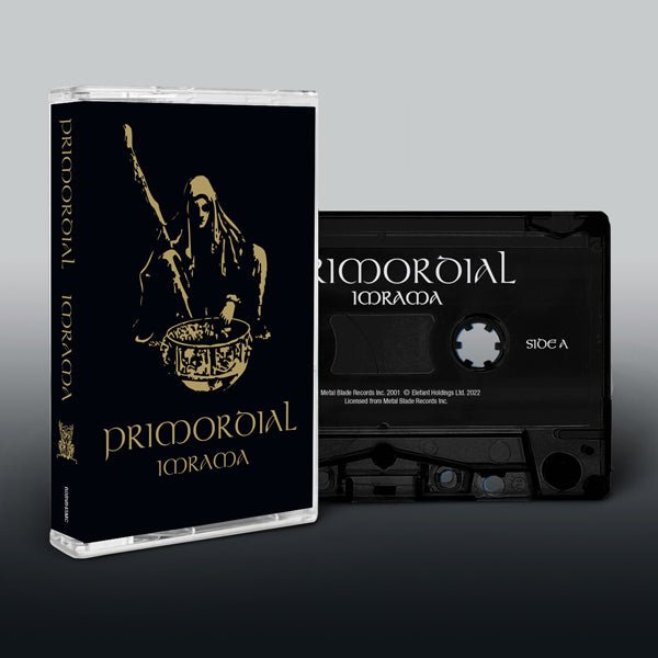 PRIMORDIAL IMRAMA (REISSUE) MUSIC CASSETTE Item no. :BOBV845MC - punk to funk heaven