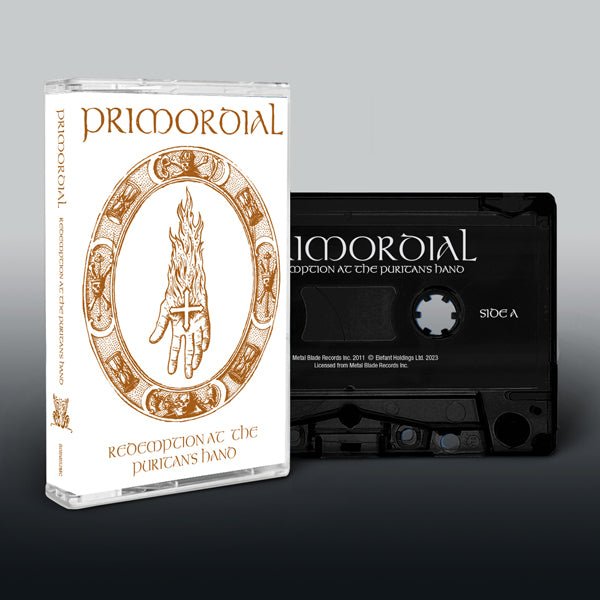 PRIMORDIAL REDEMPTION AT THE PURITAN'S HAND MUSIC CASSETTE Item no. :BOBV852MC - punk to funk heaven