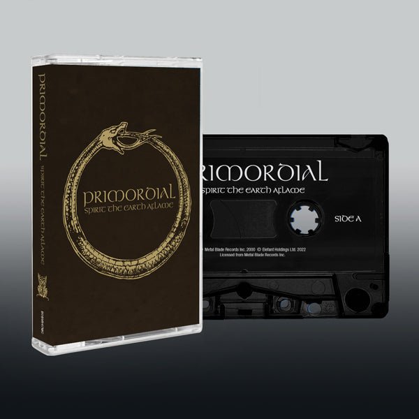 PRIMORDIAL SPIRIT THE EARTH AFLAME MUSIC CASSETTE Item no. :BOBV847MC - punk to funk heaven