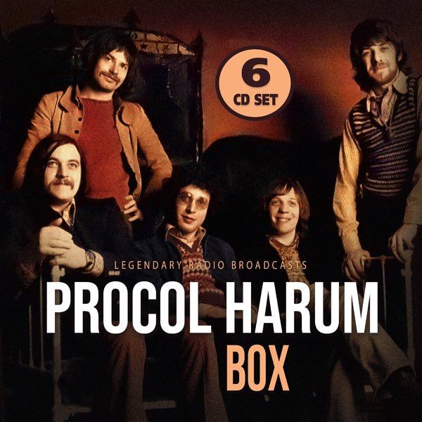 PROCOL HARUM BOX (6CD) COMPACT DISC BOX SET - punk to funk heaven