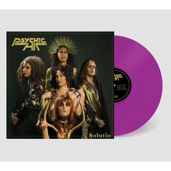 PSYCHIC HIT SOLUTIO (PURPLE VINYL) VINYL LP SRR067P - punk to funk heaven