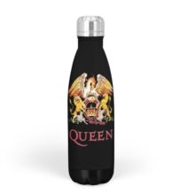Queen Classic Crest (Metal Drink Bottle) - punk to funk heaven