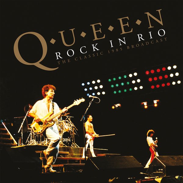 QUEEN ROCK IN RIO (CLEAR VINYL) VINYL DOUBLE ALBUM Item no. :ROUND1 - punk to funk heaven