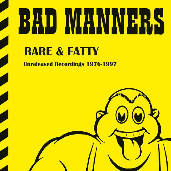 RARE AND FATTY (RED VINYL) by BAD MANNERS Vinyl LP PLATE040LP - punk to funk heaven
