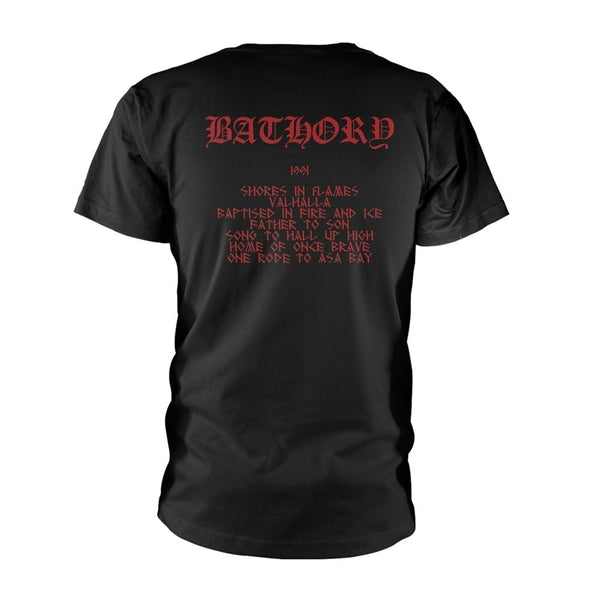 RAVEN'S FLIGHT (BLACK) by AMON AMARTH T-Shirt, Front & Back Print - punk to funk heaven