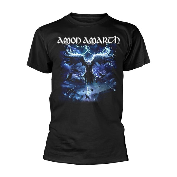 RAVEN'S FLIGHT (BLACK) by AMON AMARTH T-Shirt, Front & Back Print - punk to funk heaven