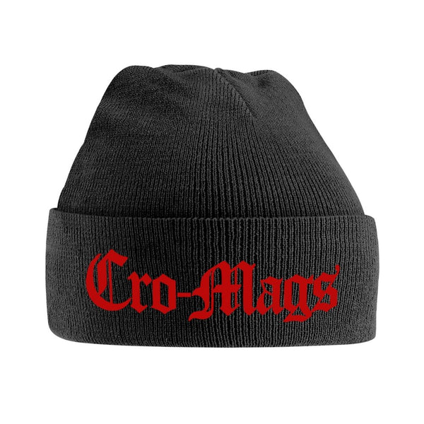 RED LOGO by CRO - MAGS Knitted Ski Hat PHHAT267 - punk to funk heaven