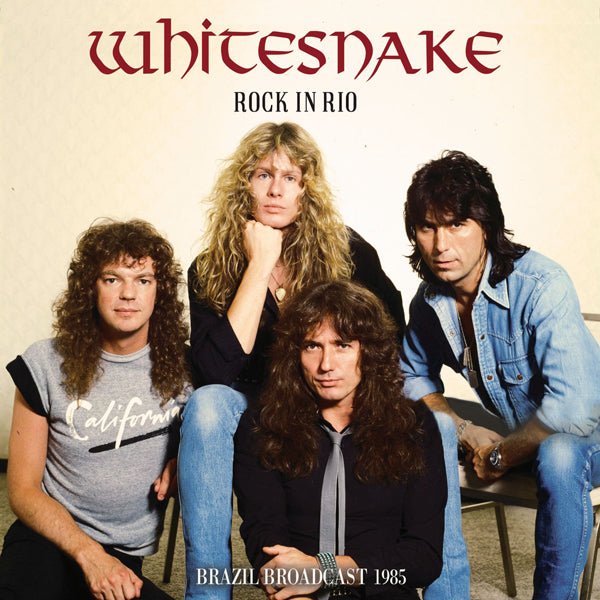 ROCK IN RIO by WHITESNAKE Compact Disc GFR084 - punk to funk heaven