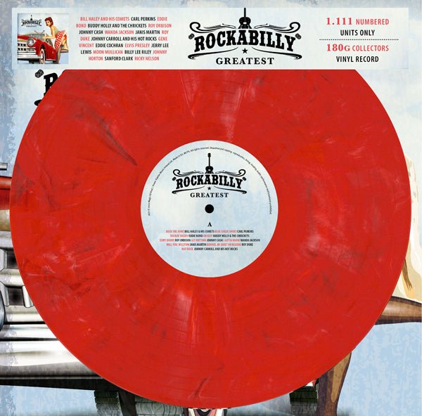 ROCKABILLY GREATEST by VARIOUS ARTISTS Vinyl LP 3677 Label: MAGIC OF VINYL - punk to funk heaven