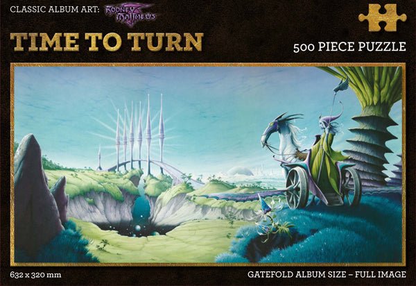 RODNEY MATTHEWS TIME TO TURN (500 PIECE PUZZLE) PUZZLE - punk to funk heaven