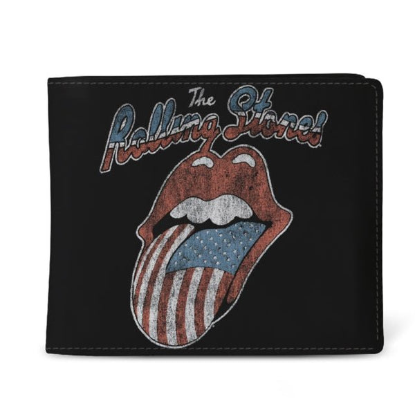 Rolling Stones USA Tongue Wallet - punk to funk heaven