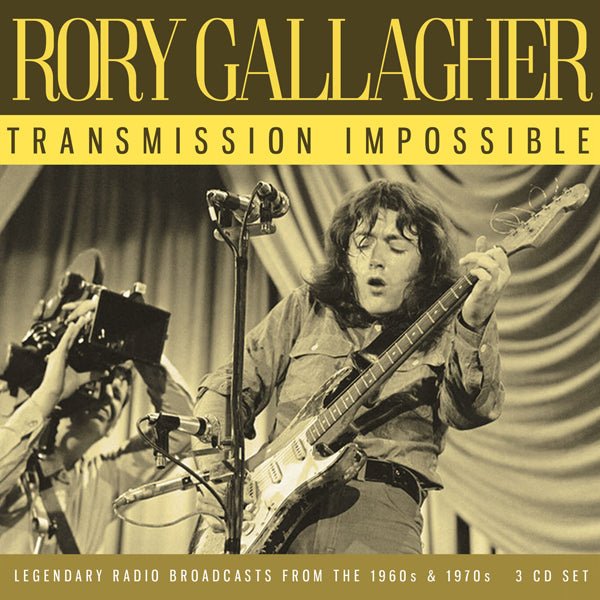 RORY GALLAGHER TRANSMISSION IMPOSSIBLE (3CD) COMPACT DISC - 3 CD BOX SET - punk to funk heaven