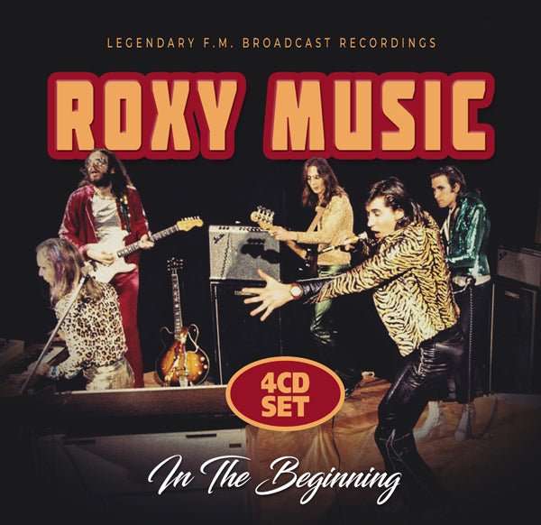ROXY MUSIC IN THE BEGINNING (4 - CD SET) COMPACT DISC - 4 CD BOX SET - punk to funk heaven