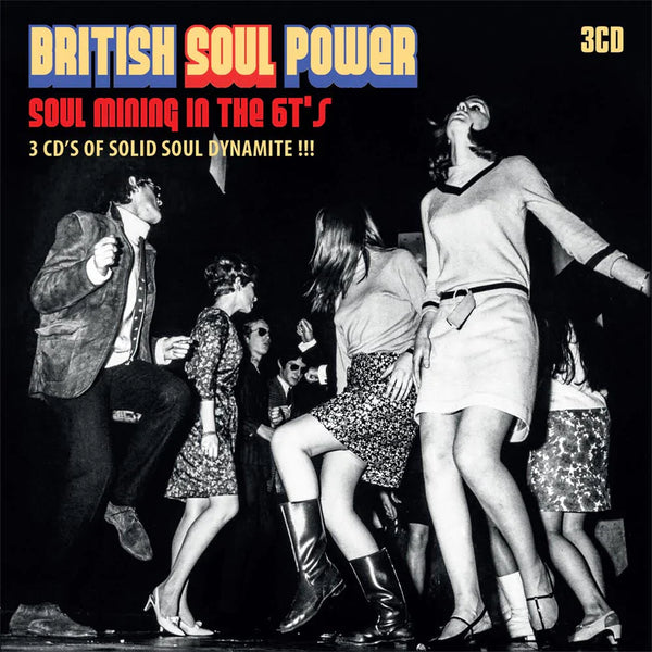 VARIOUS ARTISTS BRITISH SOUL POWER (3CD) COMPACT DISC - 3 CD BOX SET