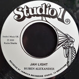 Ruben Alexander / Brentford Disco Set – Jah Light / Jah Light Dub Label: Studio One – none Format: Vinyl, 7", 45 RPM - punk to funk heaven