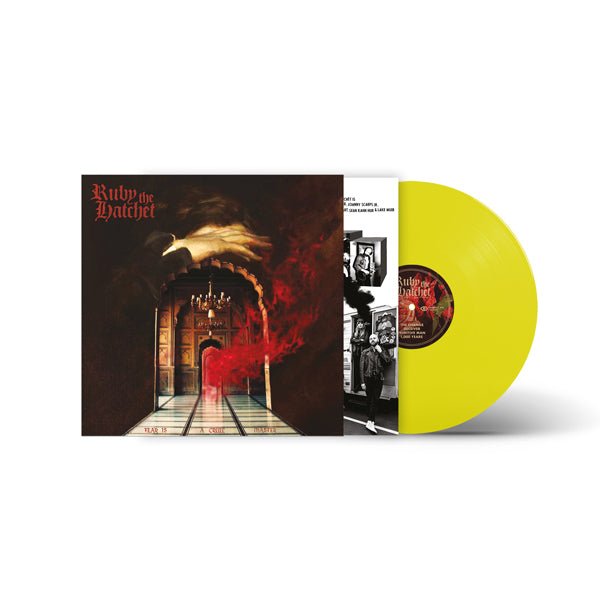 RUBY THE HATCHET FEAR IS A CRUEL MONSTER (YELLOW VINYL) VINYL LP Item no. :MER096LP - punk to funk heaven