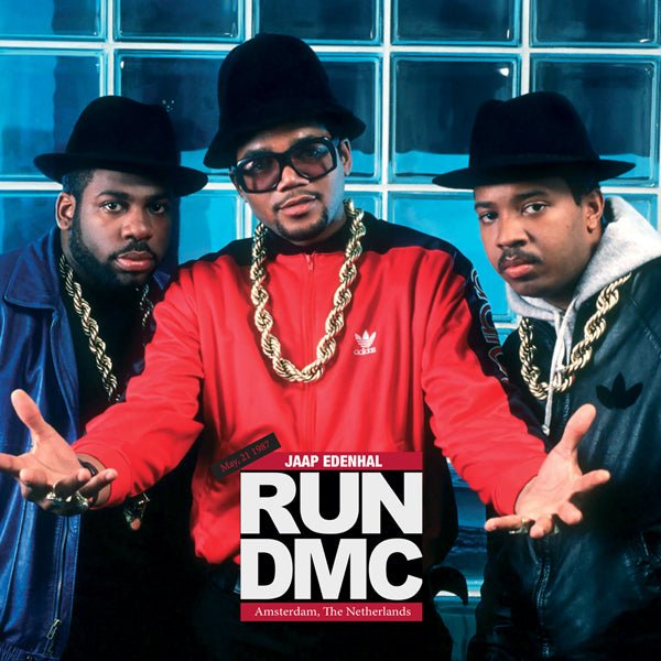 RUN DMC JAAP EDENHAL - AMSTERDAM, THE NETHERLANDS - MAY, 21 1987 VINYL LP - punk to funk heaven