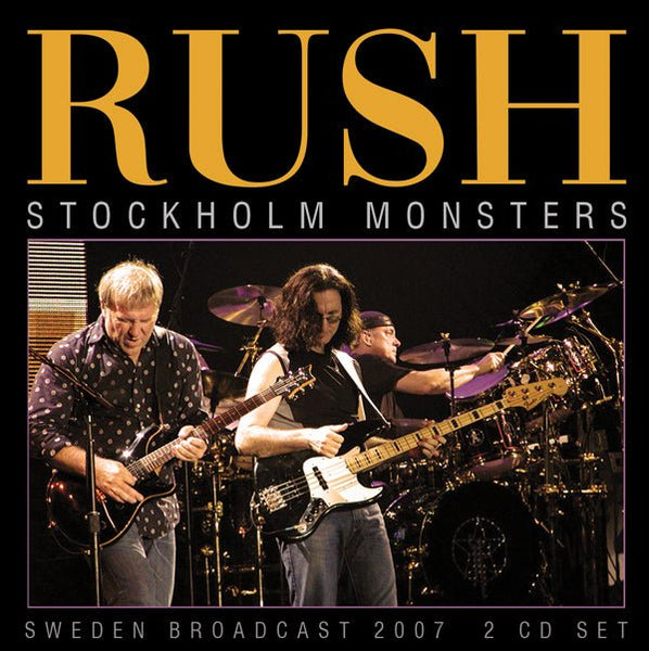 RUSH STOCKHOLM MONSTERS (2CD) COMPACT DISC DOUBLE - punk to funk heaven