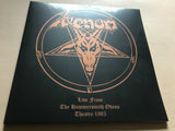 Venom ‎– Live From The Hammersmith Odeon Theatre 1985 2x vinyl lp red