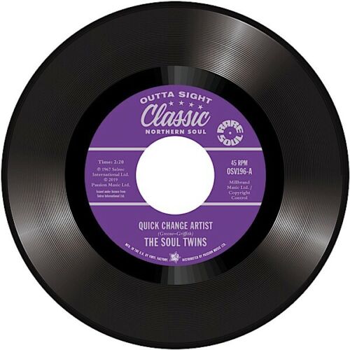The Soul Twins “Quick Change Artist” / N F Porter “Keep On Keeping On  7” vinyl single