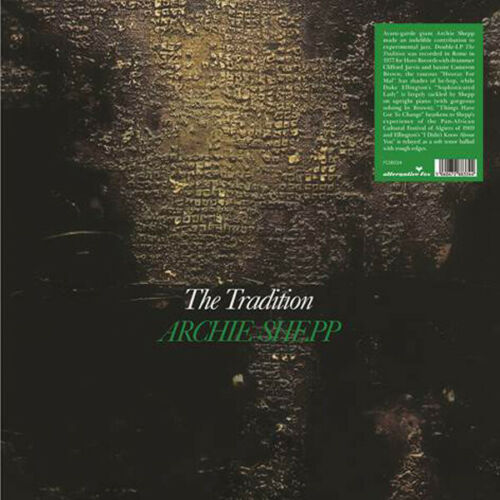 Archie Shepp - The Tradition DOUBLE VINYL vinyl LP 2020 reissue FOX034