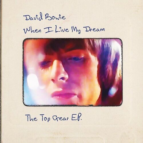 DAVID BOWIE THE TOP GEAR EP VINYL 7" LTD REPRESS  KITTY27EP007-YELLOW