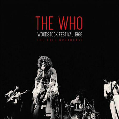 WOODSTOCK FESTIVAL 1969 by WHO, THE clear Vinyl Double Album DET005
