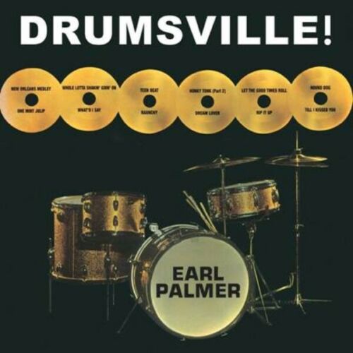 EARL PALMER - DRUMSVILLE! VINYL 12" lp HONEY003   pre order