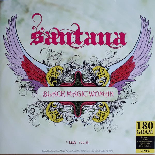 Santana – Best Of Black Magic Woman Live '78 Label: Cult Legends – CL74375 Format: Vinyl, LP - punk to funk heaven
