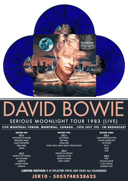 Serious Moonlight Live (Splatter Vinyl) EVOLUTION x lp ltd JER10 - punk to funk heaven