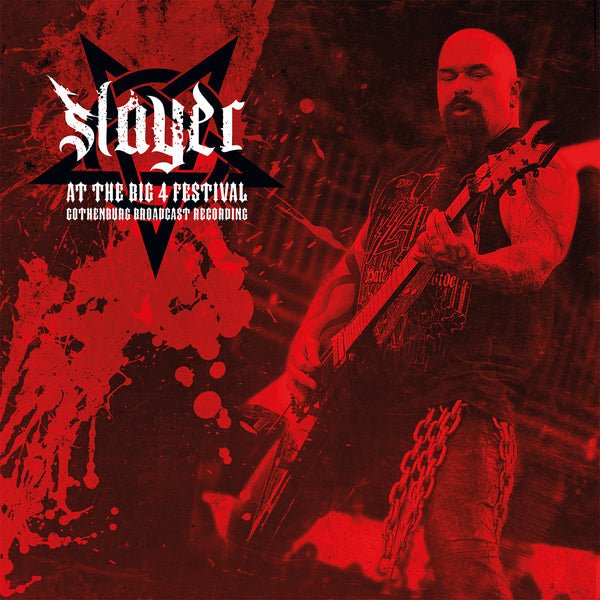 SLAYER AT THE BIG 4 FESTIVAL VINYL LP - punk to funk heaven