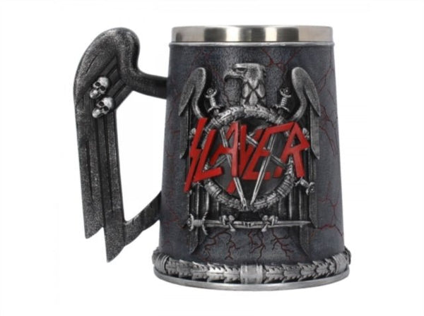 Slayer Logo Collectable Tankard Stein - Boxed Nemesis Now - punk to funk heaven