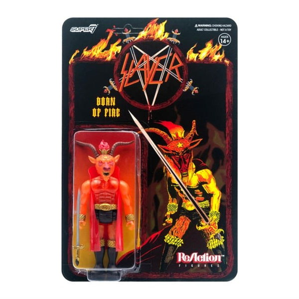 Slayer Minotaur Reaction Figure - Born Of Fire - punk to funk heaven