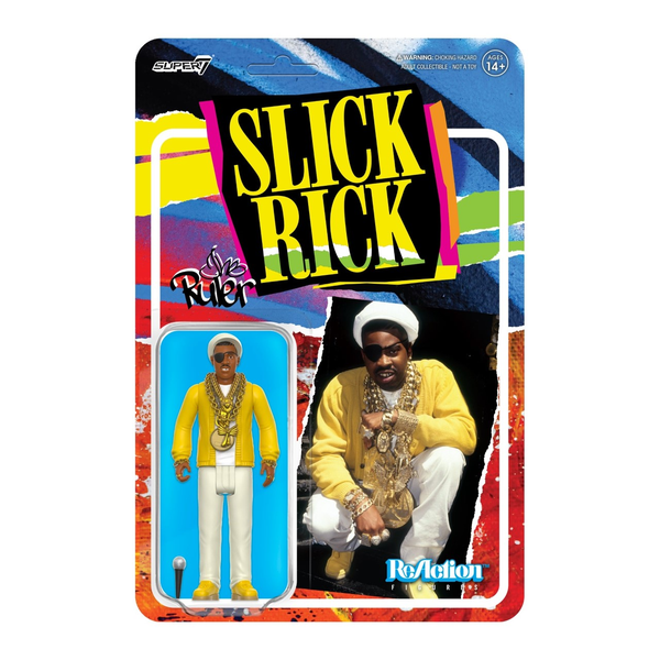 Slick Rick Super 7 ReAction Figure - punk to funk heaven