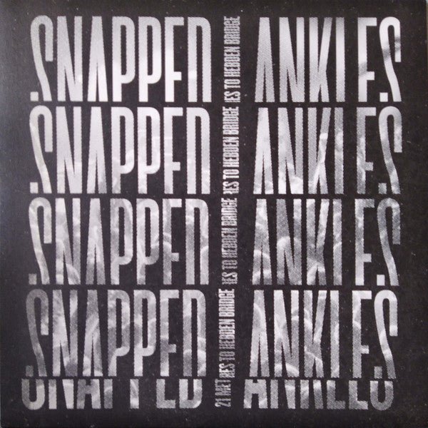 Snapped Ankles ‎– 21 Metres To Hebden Bridge Label: Leaf ‎– BAY 122VX Format: Vinyl, LP, Album, Limited Edition, Leaf Green - punk to funk heaven