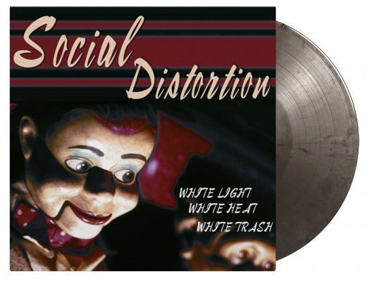 SOCIAL DISTORTION WHITE LIGHT, WHITE HEAT, WHITE TRASH vinyl lp ltd numbered coloured MOVLP217 - punk to funk heaven