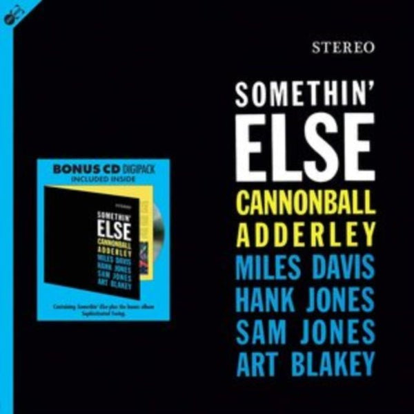 Somethin' Else Artist Cannonball Adderley Format:Vinyl / 12" Album with CD Label:Groove Replica Catalogue No:77016LP - punk to funk heaven