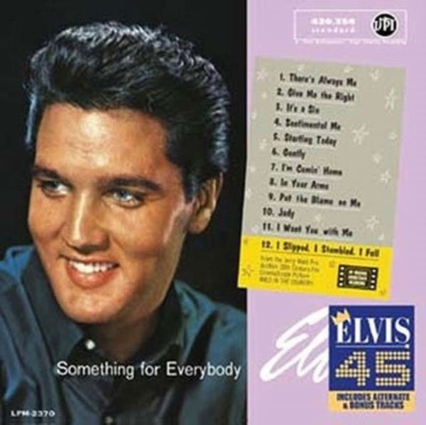 Something for everybody Artist Elvis Presley Format:CD / Album Digipak Label:L.M.L.R. - punk to funk heaven