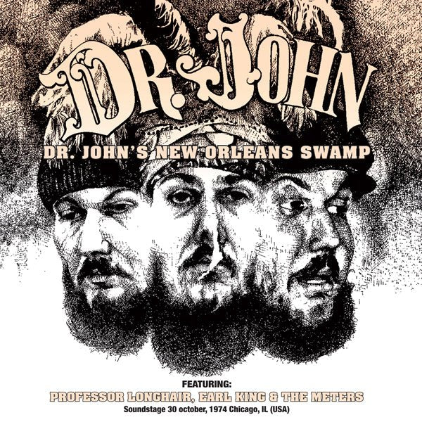SOUNDSTAGE 1974 - 10 - 30 CHICAGO, IL (USA) by DR. JOHN Vinyl Double Album WHP1446 Label: WHP - punk to funk heaven