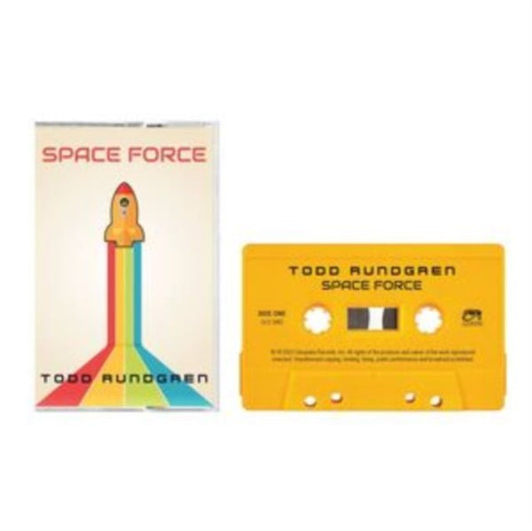 Space Force Artist Todd Rundgren Format:Cassette Tape (Coloured) - punk to funk heaven