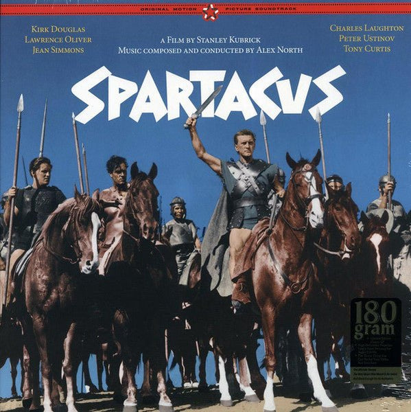 Spartacus Composer Alex North Vinyl / 12" Album (Gatefold Cover) Sound Track Factory LP579414 - punk to funk heaven