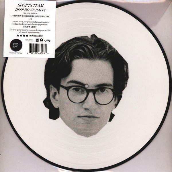 Sports Team ‎– Deep Down Happy Label: Big Desert ‎– 746028 Format: Vinyl LP Limited Edition, Picture Disc - punk to funk heaven