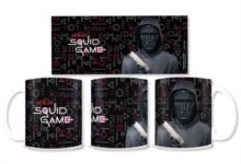 Squid Game Front Man & Symbols Mug - punk to funk heaven