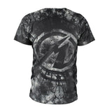 STONED JUSTICE (ALL OVER) by METALLICA T-Shirt, Front & Back Print - punk to funk heaven