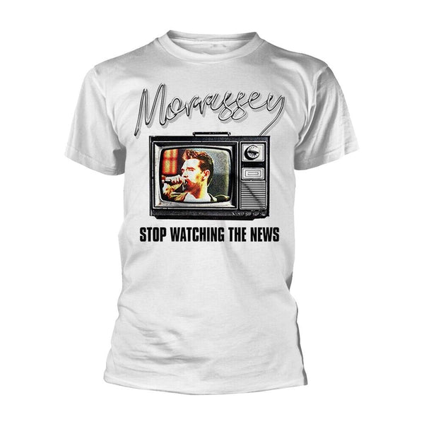 STOP WATCHING THE NEWS by MORRISSEY T-Shirt - punk to funk heaven
