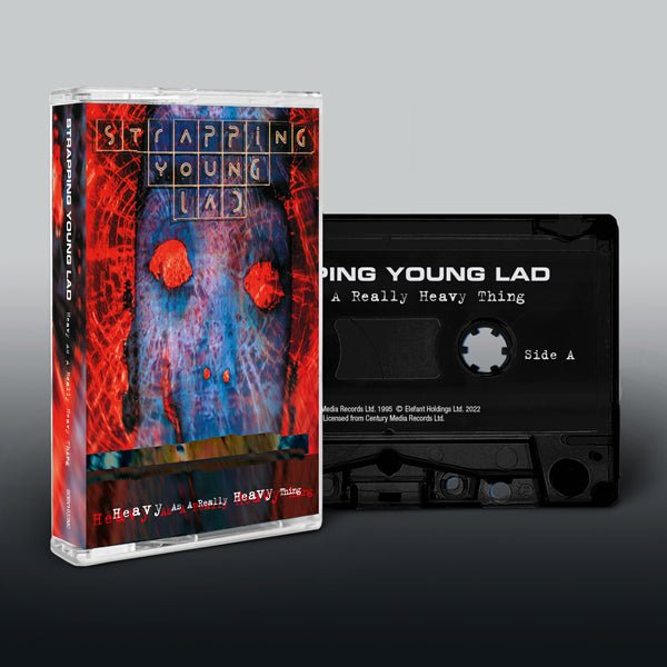 STRAPPING YOUNG LAD HEAVY AS A REALLY HEAVY THING MUSIC CASSETTE Item no. :BOBV1033MC - punk to funk heaven