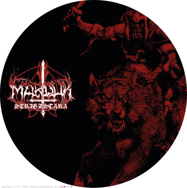 STRIGZSCARA WARLOF LIVE 1993 (PICTURE DISC) by MARDUK Vinyl 12" Picture Disc BOBV956PD - punk to funk heaven