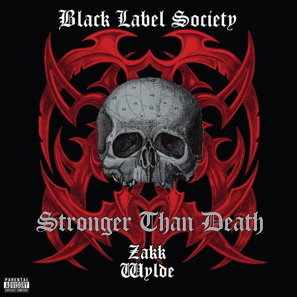 STRONGER THAN DEATH (2LP CLEAR VINYL) by BLACK LABEL SOCIETY Vinyl Double Album 784011 - punk to funk heaven